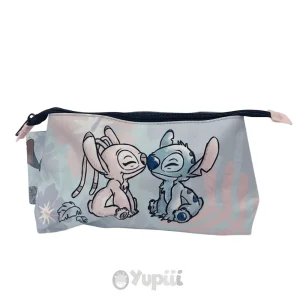 Estojo Azul e Rosa Stitch e Angel – Lilo & Stitch