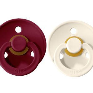 2 Chuchas Bibs Colours Ivory/Ruby