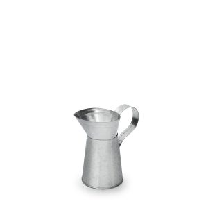 Jarrinha decorativa aço galvanizado 13 cm