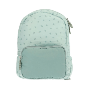 Mochila infantil acolchoada Leaves Sage