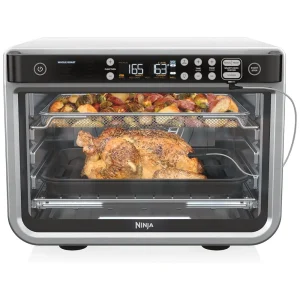 Forno Elétrico de Bancada 10 em 1 Multifuncional, 1800W, Aço Inoxidável, 110v, NINJA DT251, Cinza
