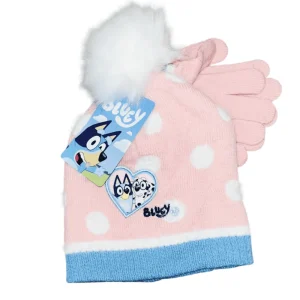 Conjunto Bluey Gorro+Luvas