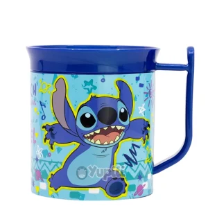 Caneca Stitch e Angel Micro-ondas 400ml