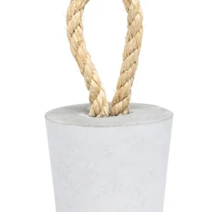 Peso de Porta Artesanal 1,3Kg Concreto com Base Anti Risco