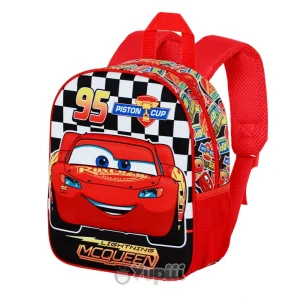Mochila 3D Elite Pré-escolar Cars 31cm