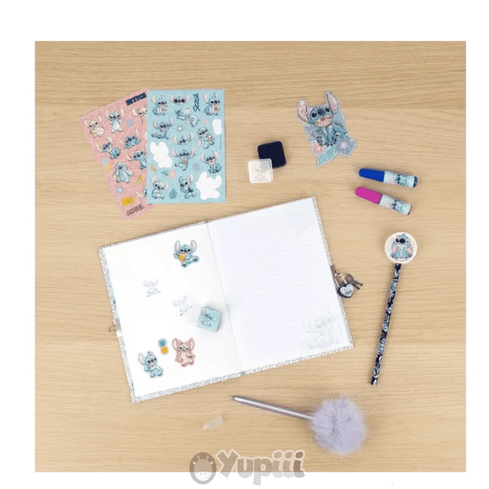 Conjunto de Escrita com Diário Glitter Lilo & Stitch - Image 4