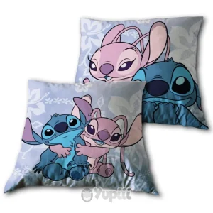 Almofada Stitch & Angel Dupla Face