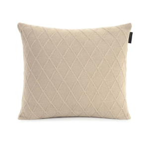 Almofada em Tricot Decor Amara Bege 45cm x 45xcm