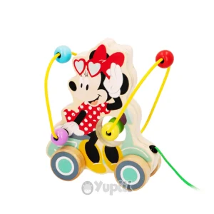 Carrinho Minnie Madeira Natural 18m+ Disney Baby