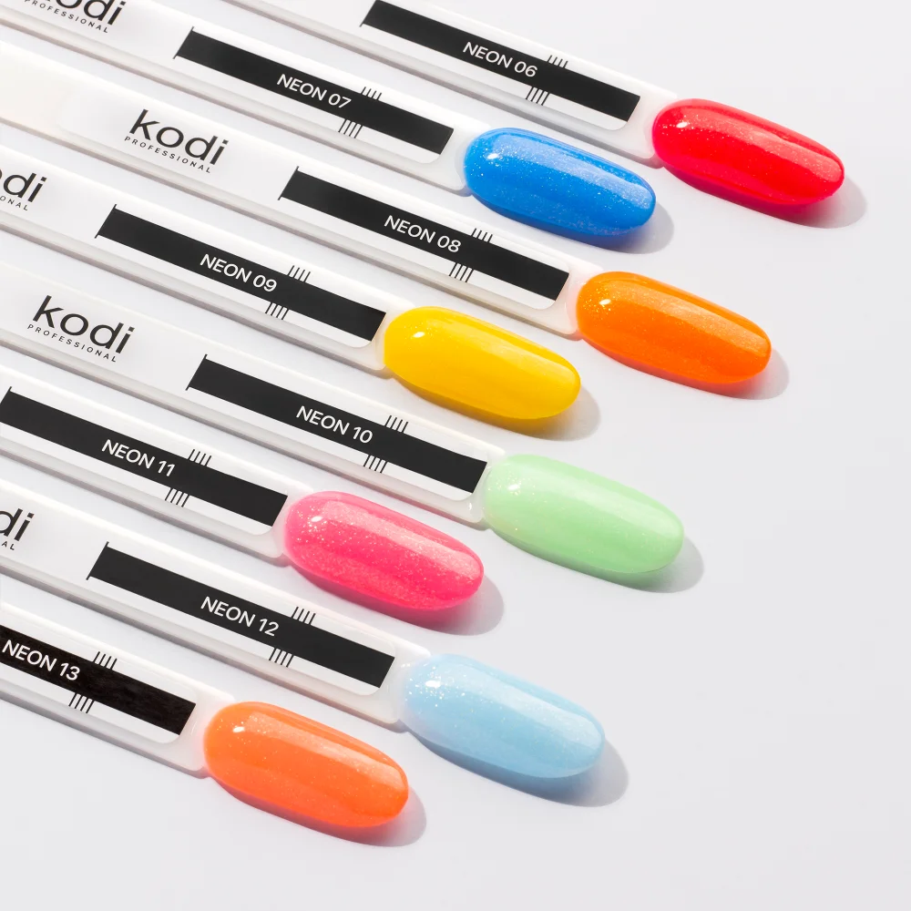 Color Rubber Base Gel, NEON 07, 7 ml - Image 4