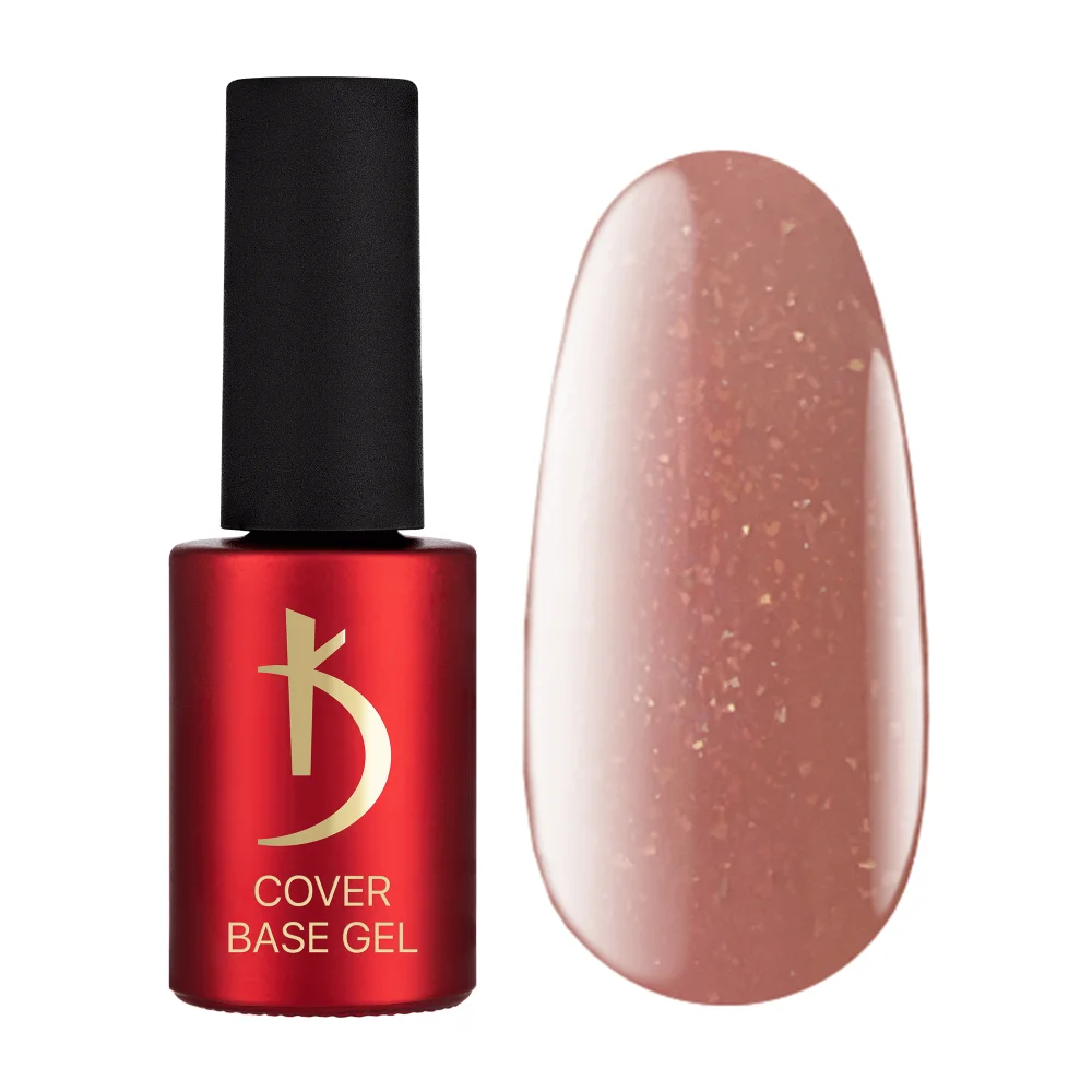 Color Rubber Base Gel, FLAKE 17, 7 ml - Image 4