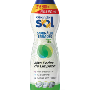 SAPONÁCEO CREMOSO LIMÃO GIRANDO SOL 300ml