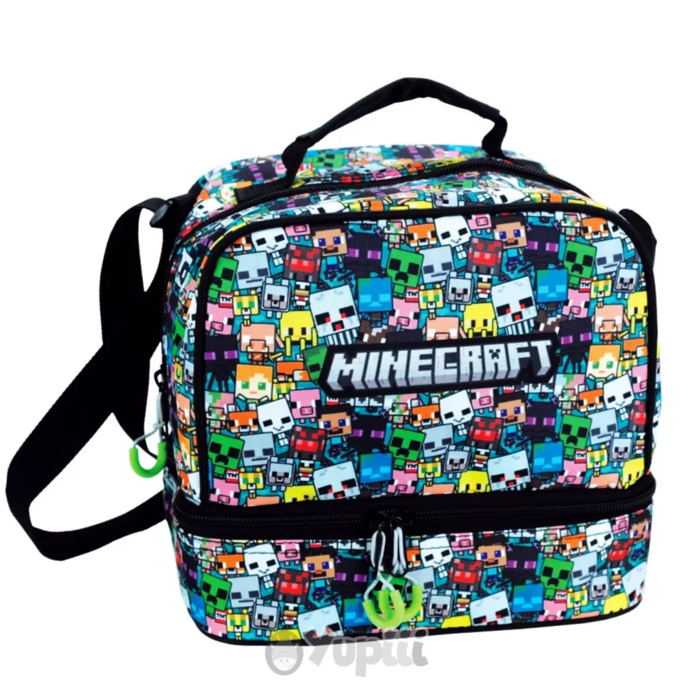 Lancheira Térmica 2 Compartimentos Minecraft