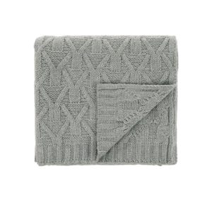 Peseira em Tricot Roman Azul Nevoa