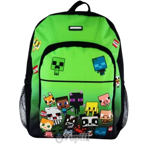 Mochila Escolar Minecraft Characters 40cm