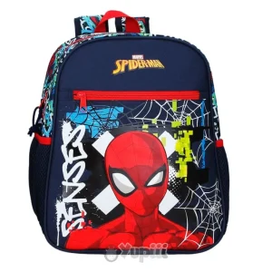 Mochila Escolar Spiderman Adaptável ‘Grafity’ Marvel 40cm