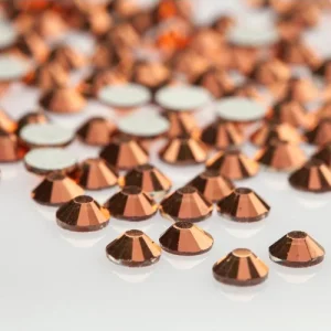 Cristais de vidro para unhas ROSE GOLD  – SS 05 (1,9 MM) , 200ud